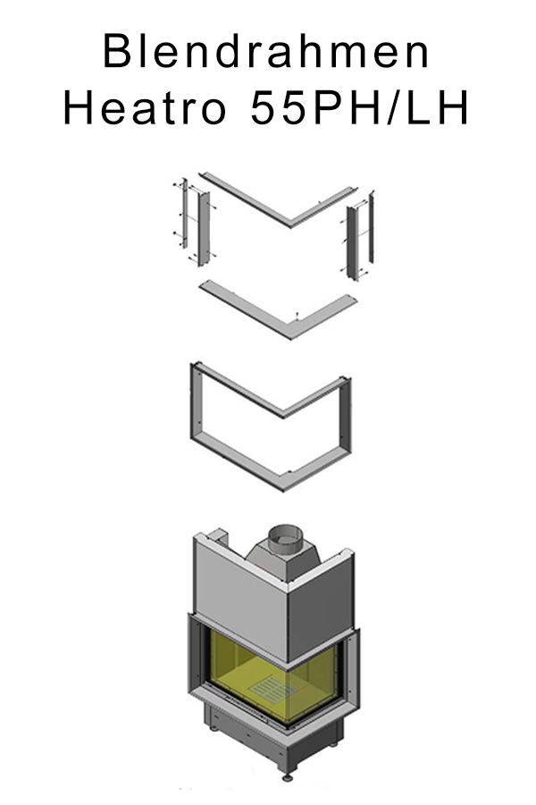 Blendrahmen für Heatro 55PH