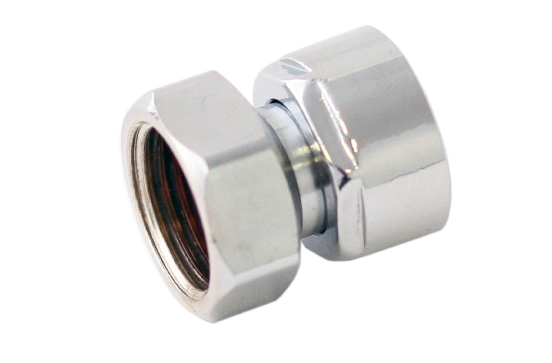 Adapter auf Stahl SC  GW M22x1,5-GW 1/2" -Chrom