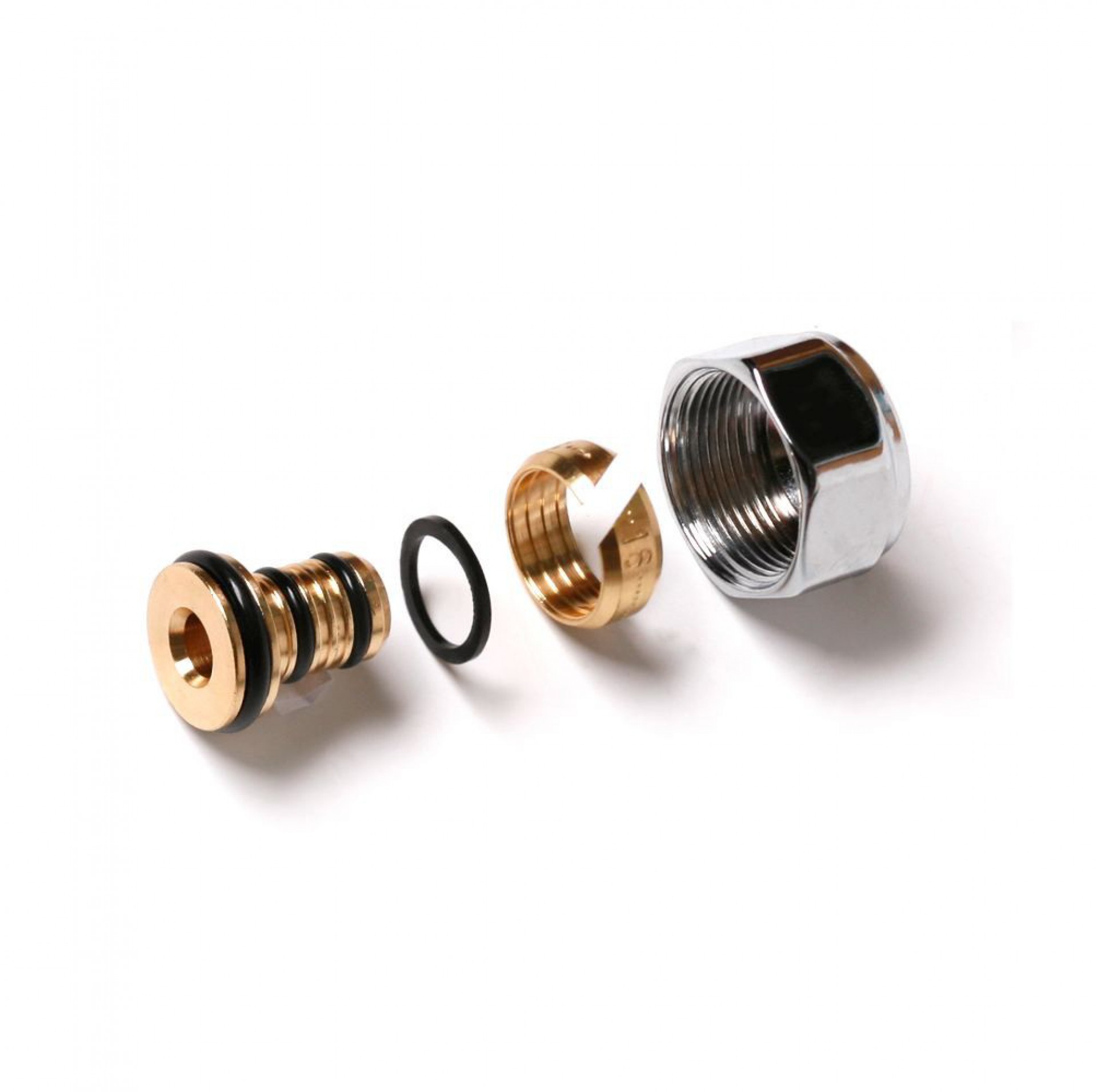 Adapter to Alupex CYLINDER GW 24-19-diameter 16x2 -chrome
