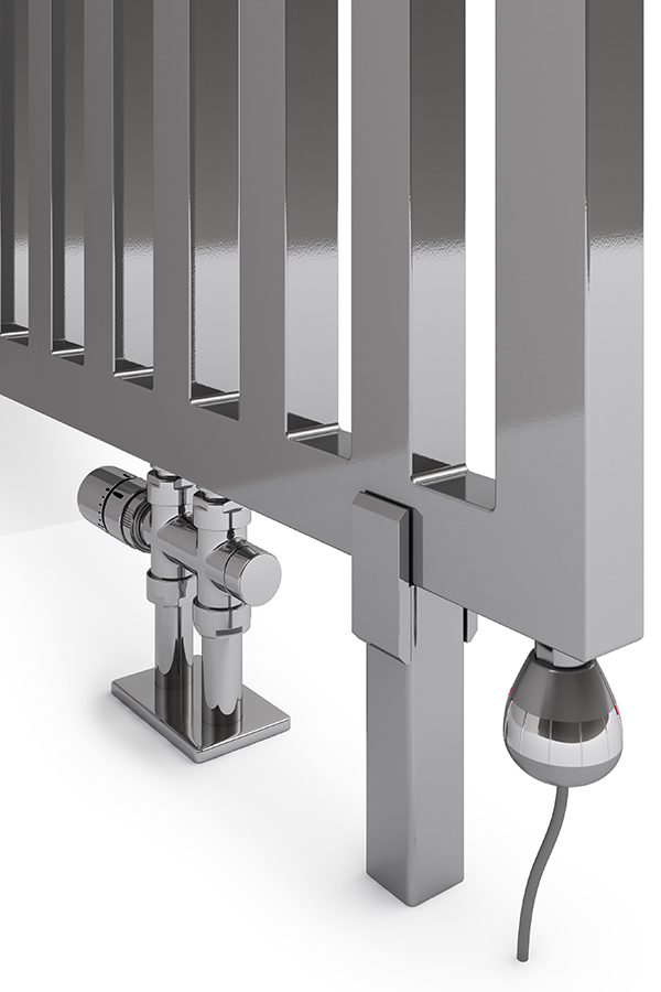 Ausschnitt Trennwand Angus DW Thermostatventil und Heizpatrone