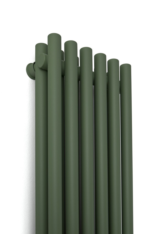 Designheizkörper Tune VWD Farbe grün Detail