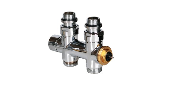Thermostat-Durchgangsventil 50 mm CYLINDER GZ 1/2"-GZ 24-19 Rechts-Chrom