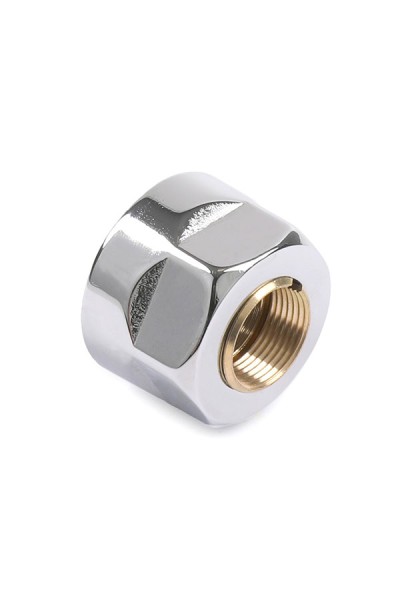 Adapter auf Kupfer CYLINDER GW 3/4"-Durchm. 15 -Chrom