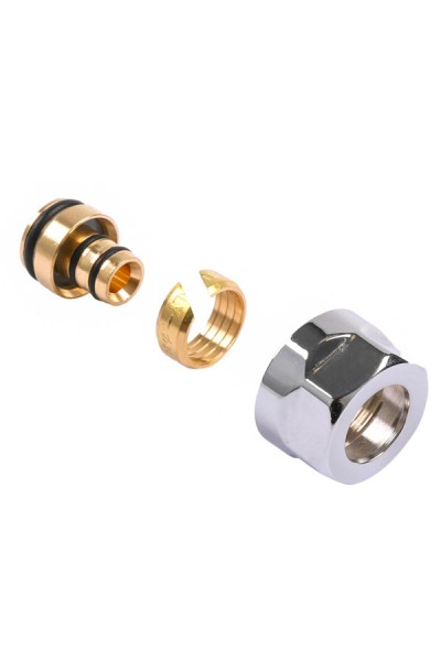 Adapter auf Alupex CYLINDER GW 3/4"-Durchm. 16x2 -Chrom