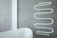 Elektroheizkörper Spiro Design, Frontansicht