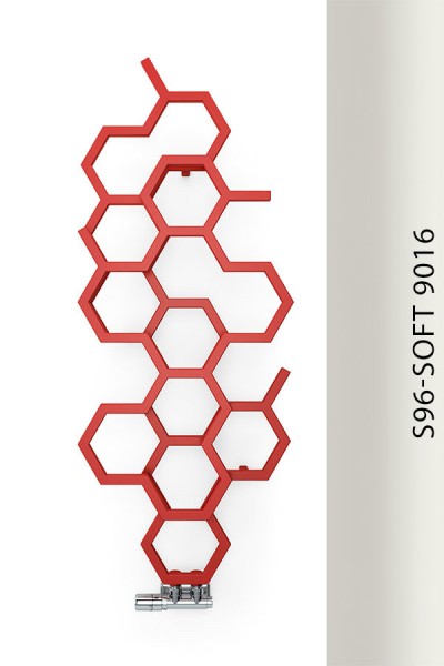 Designheizkörper HEX Soft 9016