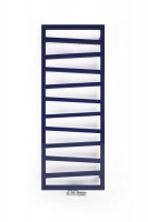 Badheizkörper ZigZag von Badheizkörper ZigZag von vorne Farbe Blau