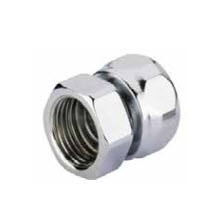 Adapter auf Stahl HEXAGmm GW 24-19-GW 1/2" -Silber