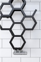 Designheizkörper HEX Heban