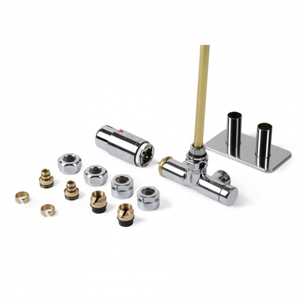 UNICO - Set Lanzen-Thermostatverbundeckventil Chrom
