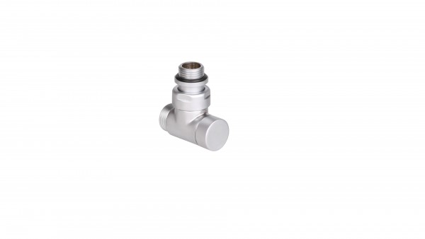 Absperr-Eckventil CYLINDER GZ 1/2"-GZ 24-19 -Silber