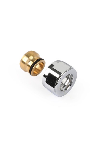 Adapter auf Kupfer SC GW M22x1,5-Durchm. 15 -Chrom