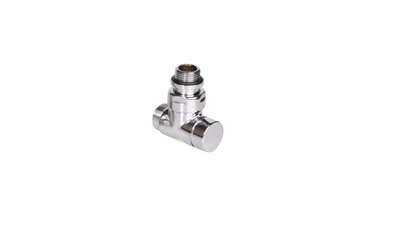 Absperr-Eckventil CYLINDER GZ 1/2"-GZ 24-19 -Chrom