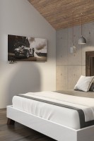 CASE SLIM - glass surface CASE SLIM - glass surface with a horizontal pattern