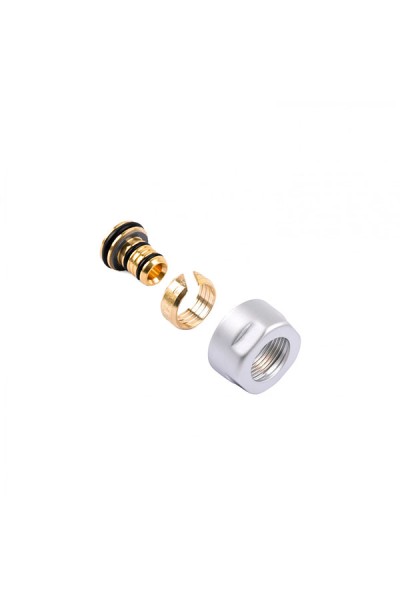 Adapter auf Alupex CYLINDER GW 24-19-Durchm. 16x2 -Silber