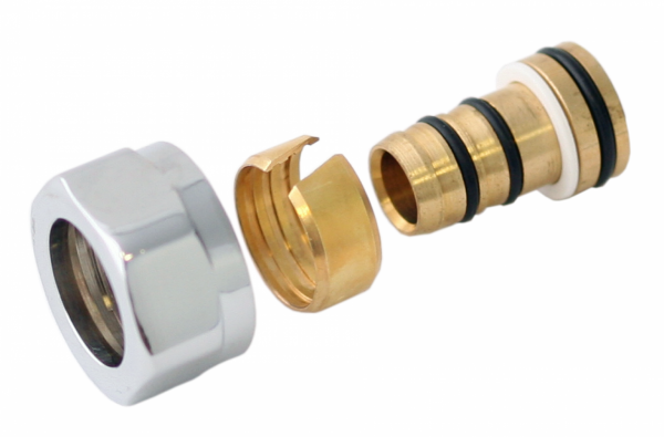 Adapter auf Alupex SC GW M22x1,5-Durchm. 16x2 -Silber